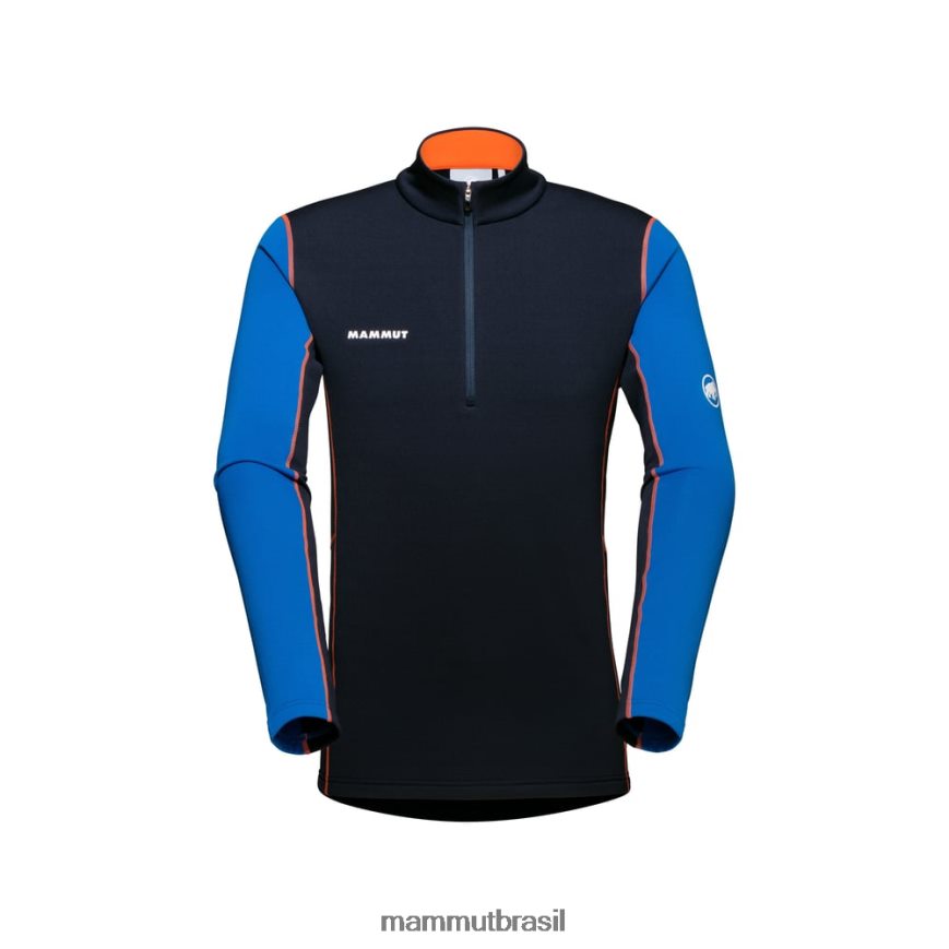 aenergy ml meio zip pull homens TZF08F1058 Mammut roupas noite-azurit