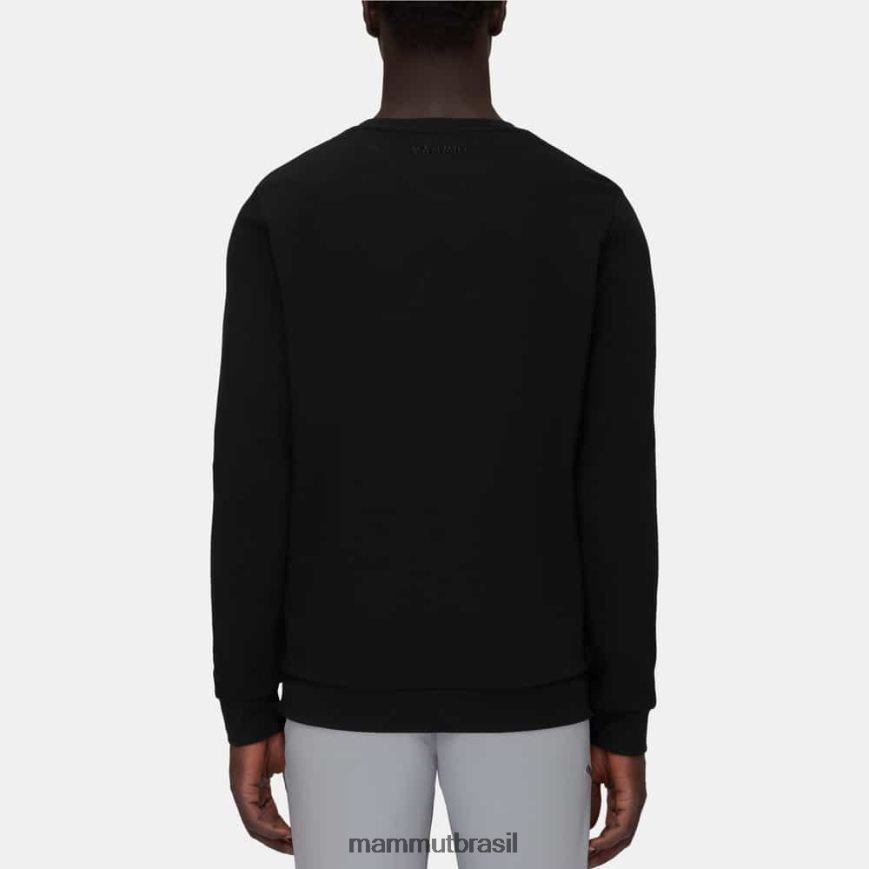 gola redonda core ml todos os dias homens TZF08F245 Mammut roupas preto