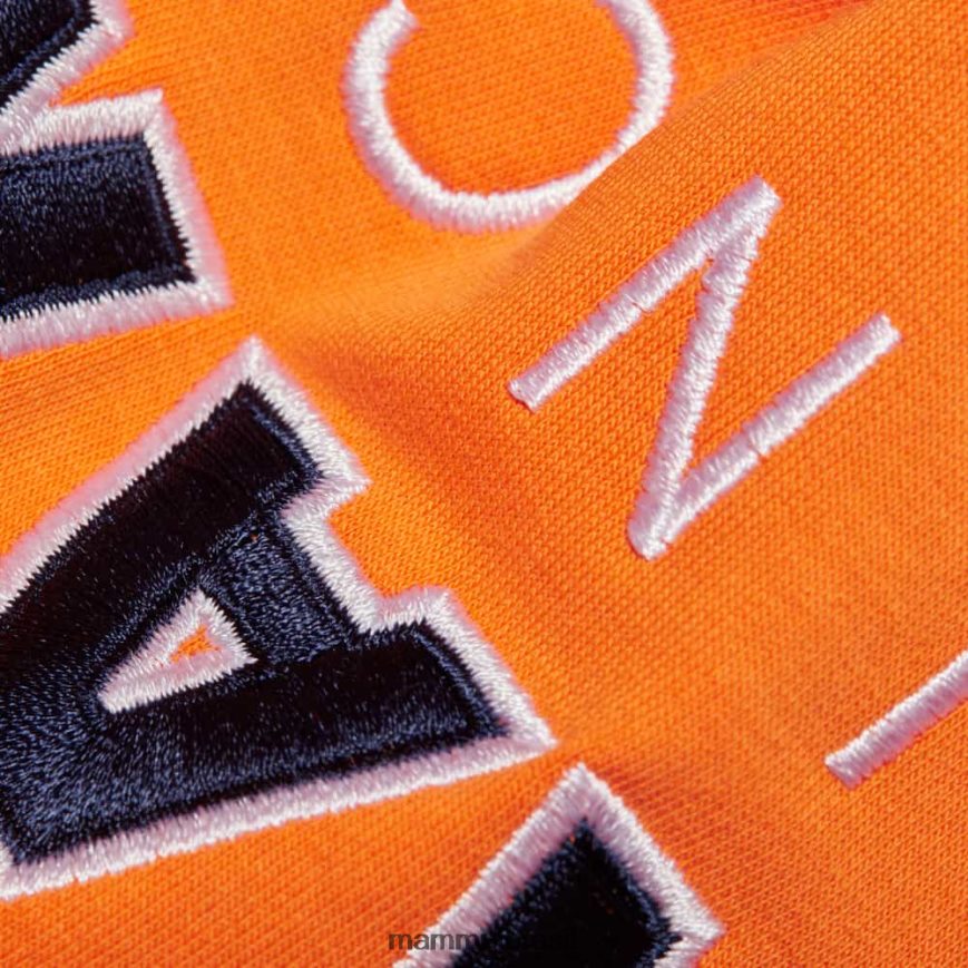 ml logotipo com capuz homens TZF08F1111 Mammut roupas tangerina escura