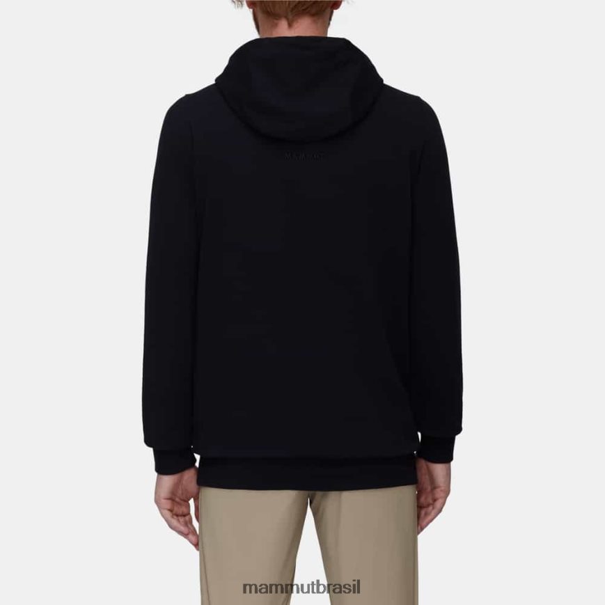 ml logotipo com capuz homens TZF08F260 Mammut roupas preto picante