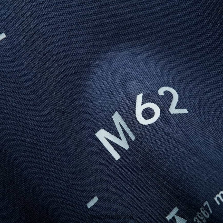 pico de gola careca core ml homens TZF08F873 Mammut roupas marinho