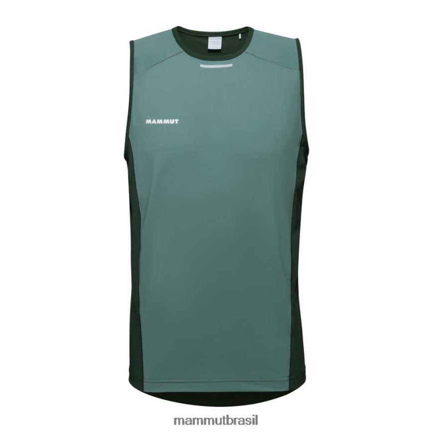 regata aenergy fl homens TZF08F876 Mammut roupas madeiras de jade escuras