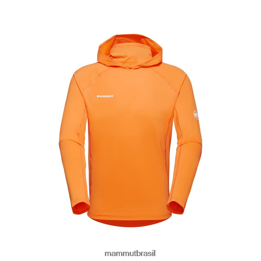 selun fl sun com capuz homens TZF08F632 Mammut roupas tangerina