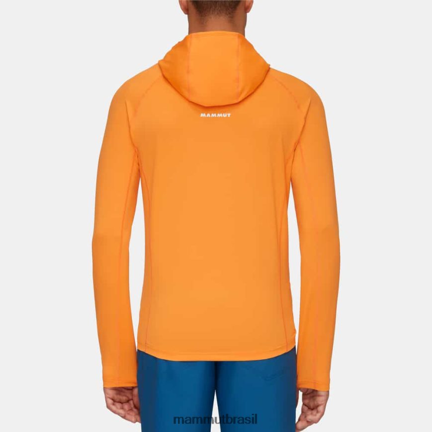 selun fl sun com capuz homens TZF08F632 Mammut roupas tangerina