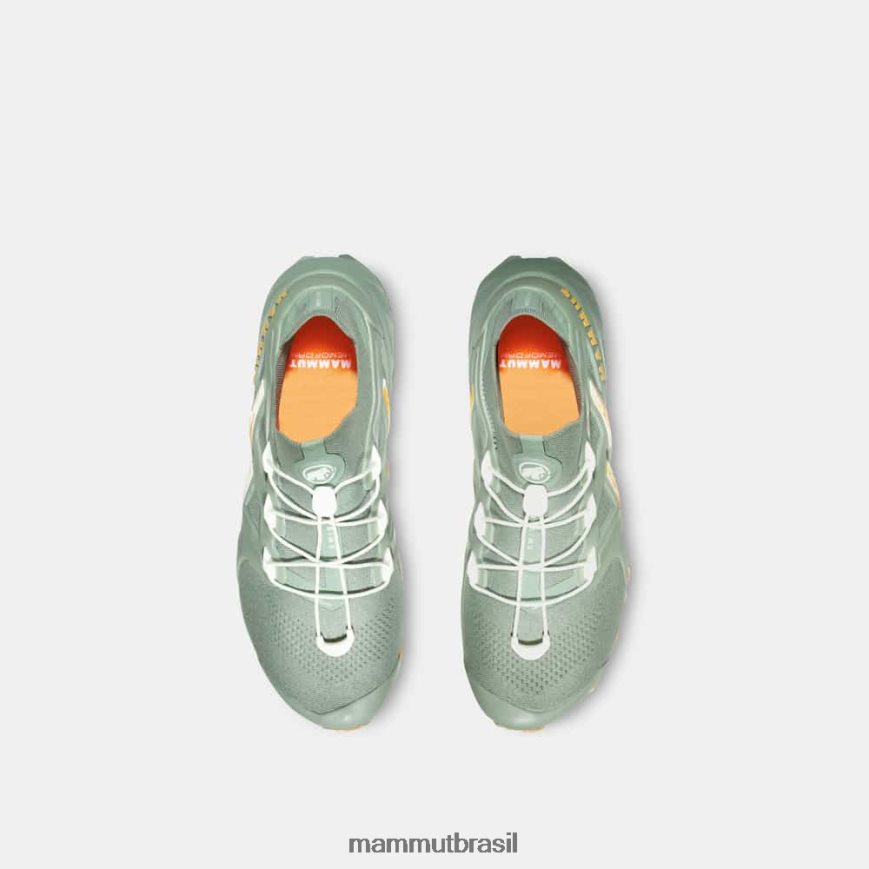 aegility pro mid dt mulheres TZF08F1262 Mammut calçados branco jade