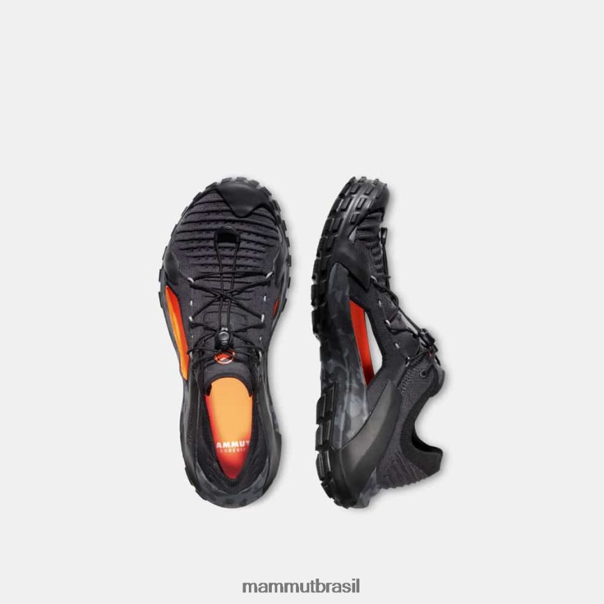 hueco ii ar baixo mulheres TZF08F1245 Mammut calçados aço escuro-preto