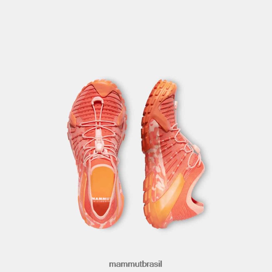 malha hueco ii baixa mulheres TZF08F1241 Mammut calçados salmão escuro - salmão claro
