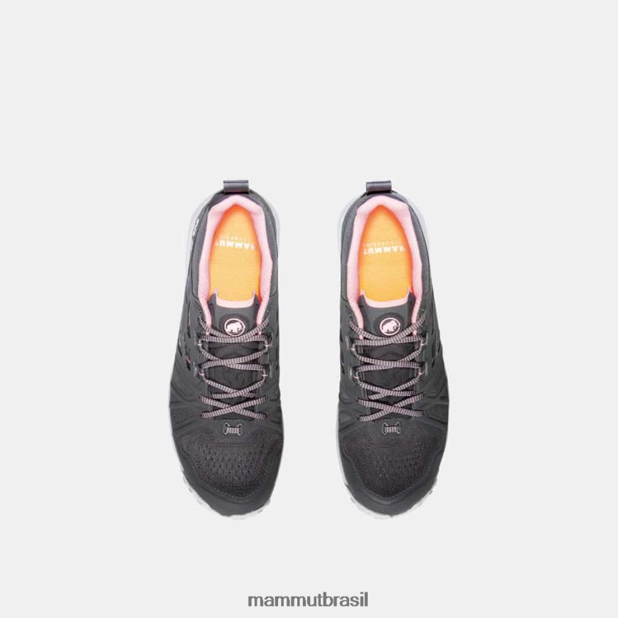 saentis low gtx mulheres TZF08F1299 Mammut calçados asfalto-pó escuro rosa