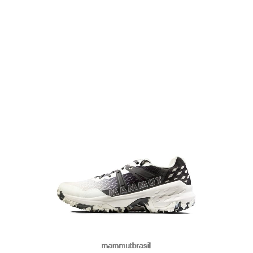 sertig ii baixo mulheres TZF08F347 Mammut calçados branco-preto brilhante