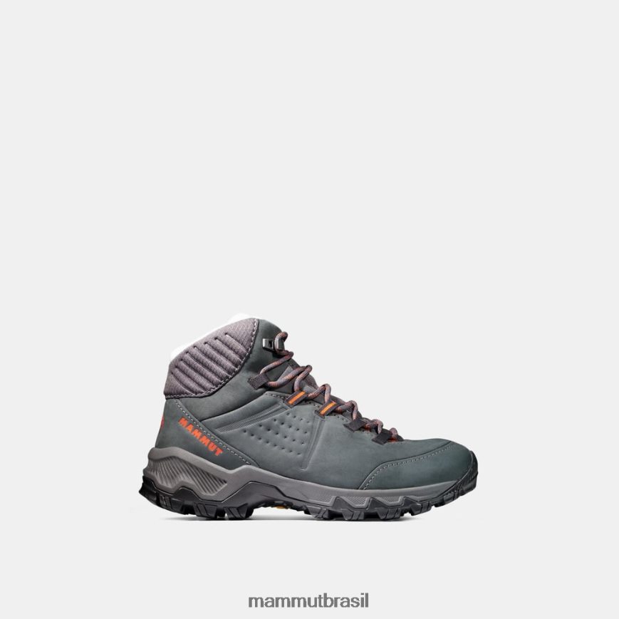 nova iv meados lth mulheres TZF08F333 Mammut calçados preto vermelho quente