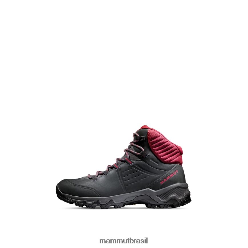 nova iv mid gtx mulheres TZF08F355 Mammut calçados vermelho sangue preto