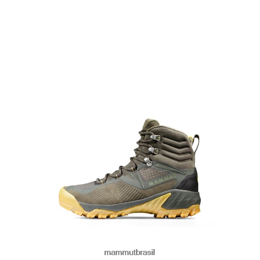 sapuen high gtx mulheres TZF08F1259 Mammut calçados verde âmbar estanho escuro