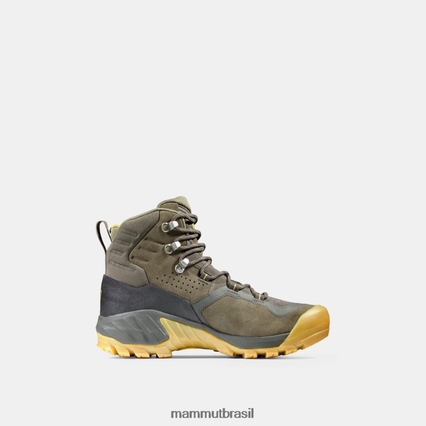 sapuen high gtx mulheres TZF08F1259 Mammut calçados verde âmbar estanho escuro