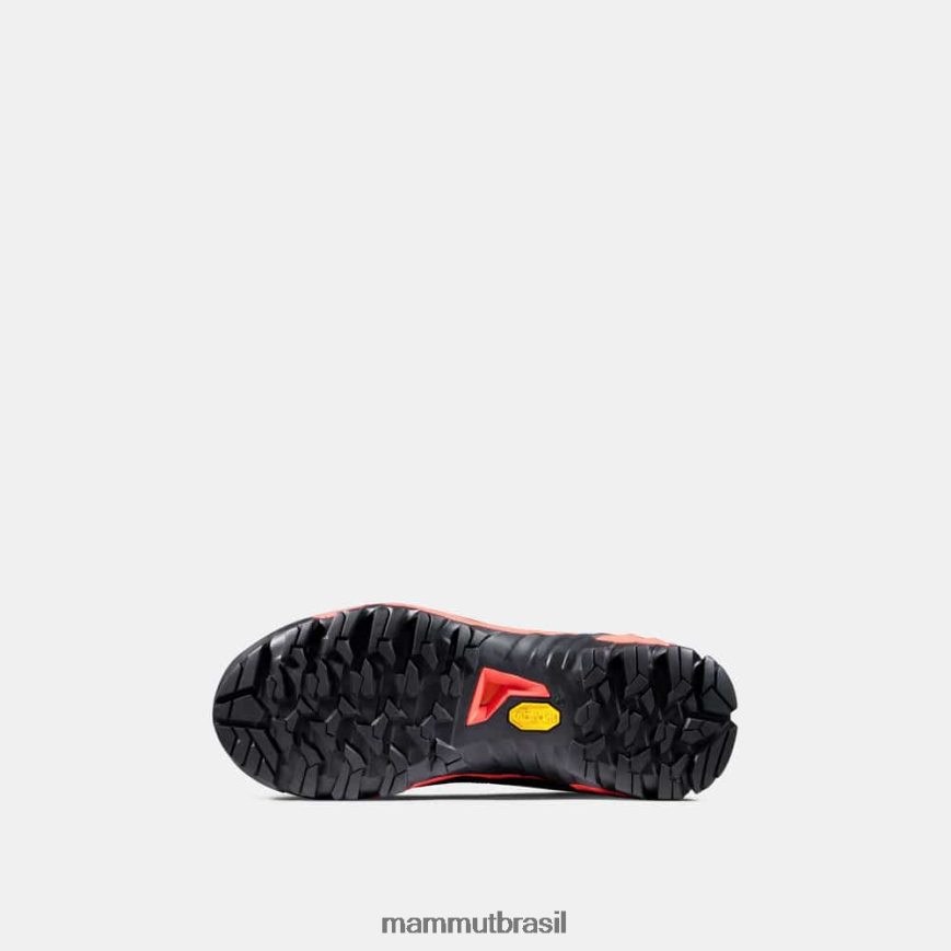 sapuen high gtx mulheres TZF08F1260 Mammut calçados salmão preto-escuro