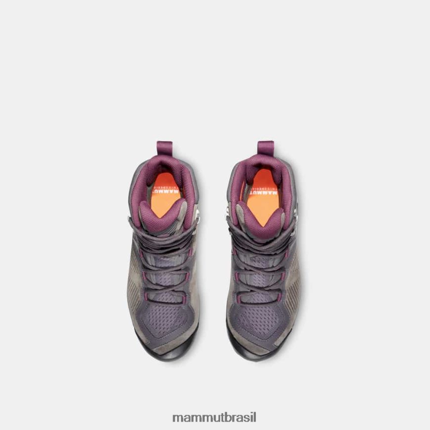 sapuen high gtx mulheres TZF08F344 Mammut calçados titânio escuro-uva clara