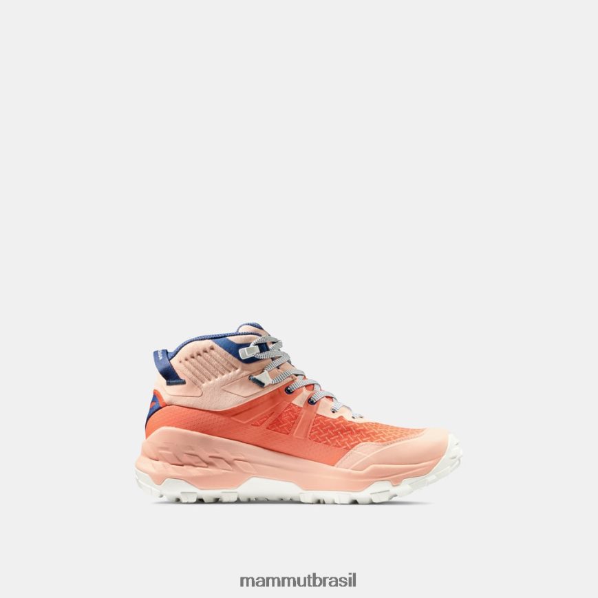 sertig ii mid gtx mulheres TZF08F1281 Mammut calçados salmão claro - salmão escuro