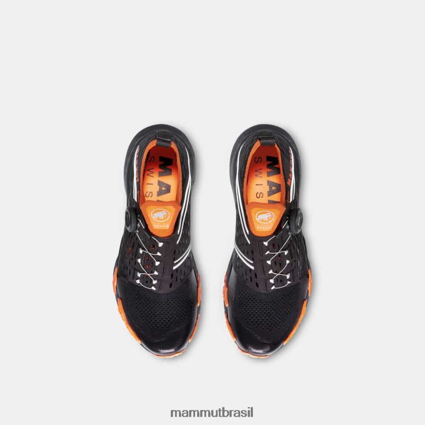 aenergy tr boa mid gtx mulheres TZF08F1266 Mammut calçados tangerina preto-escuro