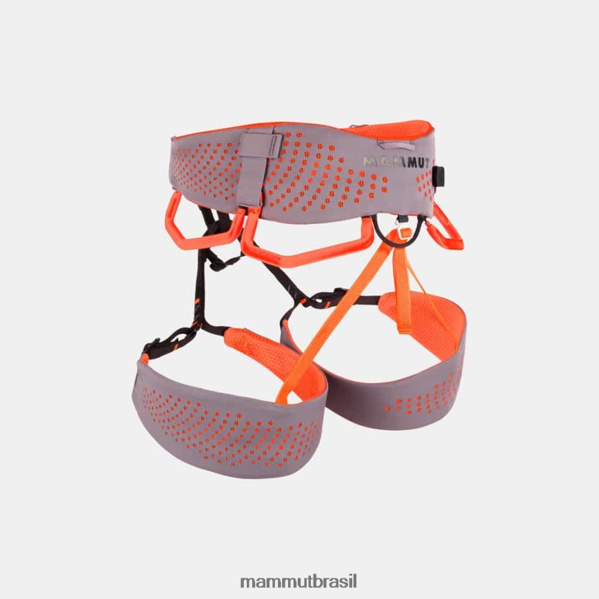 arnês de ajuste rápido de conforto mulheres TZF08F500 Mammut equipamento laranja de segurança para tubarões