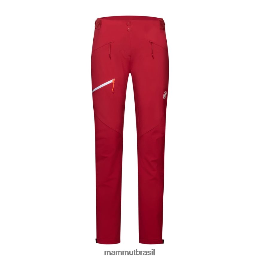 Courmayeur tão calças mulheres TZF08F1062 Mammut roupas sangue vermelho