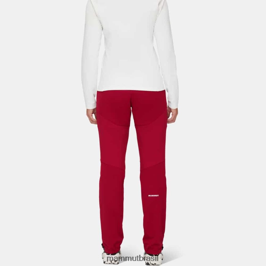 Courmayeur tão calças mulheres TZF08F1062 Mammut roupas sangue vermelho