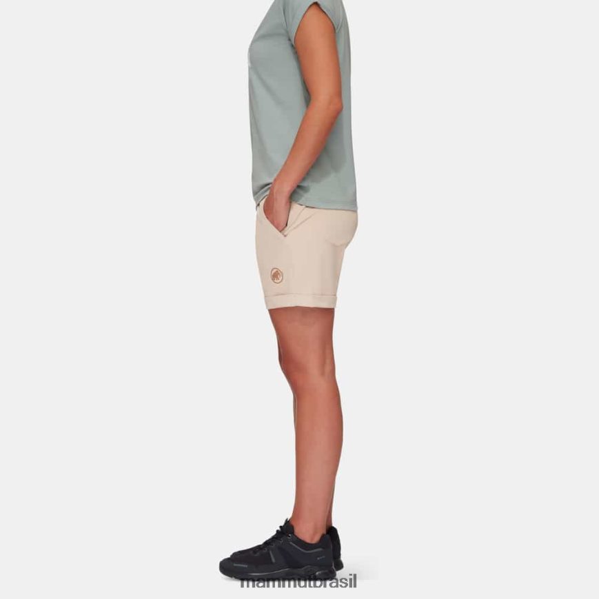 bermuda com punho em rolo runbold mulheres TZF08F952 Mammut roupas savana