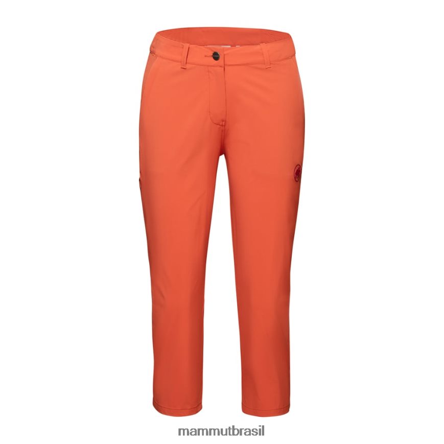 calça capri runbold mulheres TZF08F820 Mammut roupas terracota
