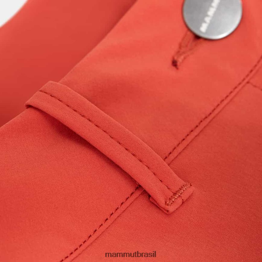 calça capri runbold mulheres TZF08F820 Mammut roupas terracota