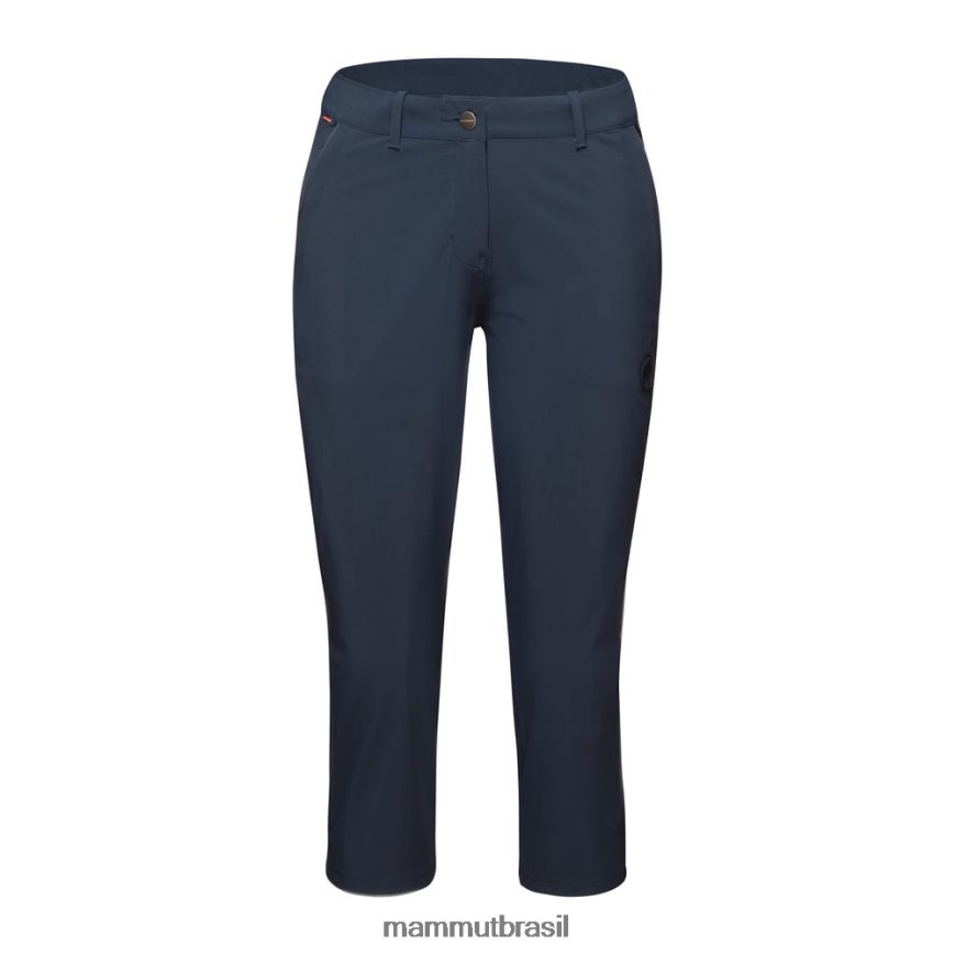 calça capri runbold mulheres TZF08F821 Mammut roupas marinho