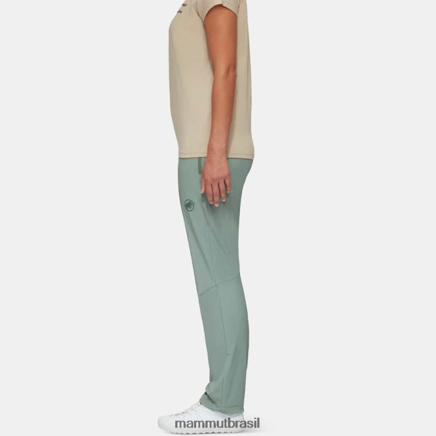 calça clara runbold mulheres TZF08F844 Mammut roupas jade