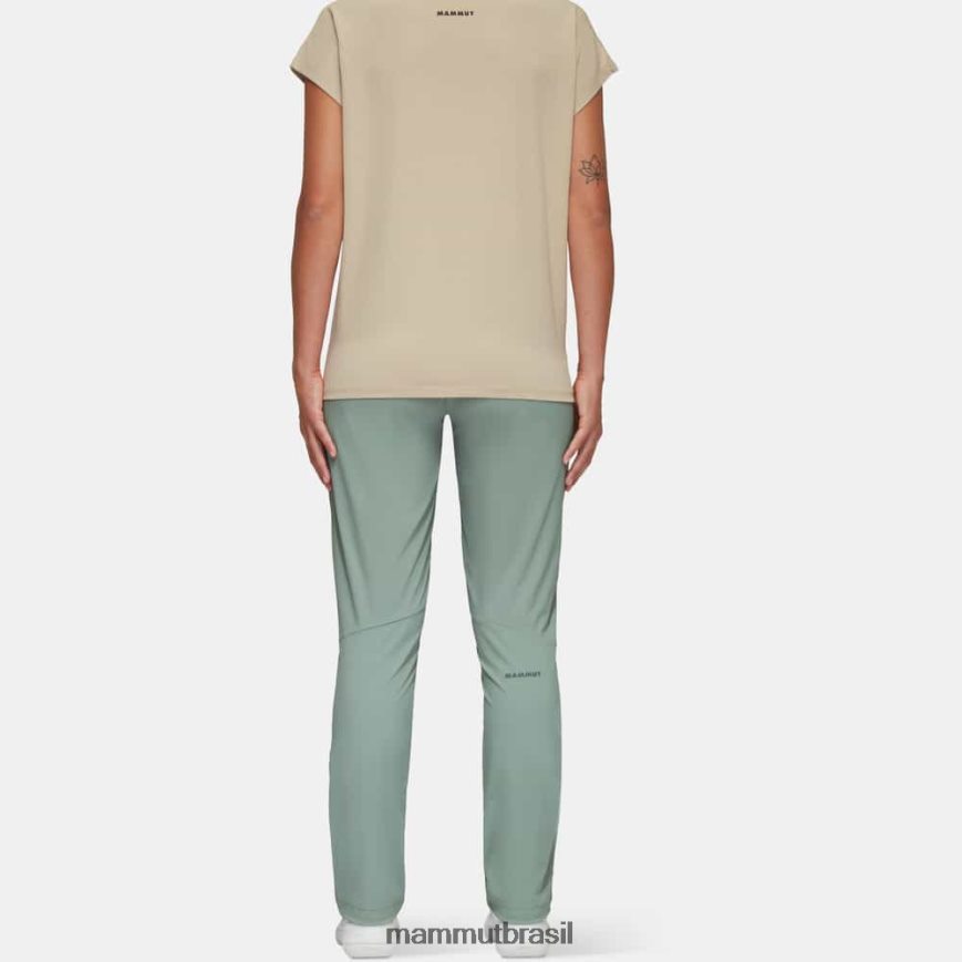 calça clara runbold mulheres TZF08F844 Mammut roupas jade