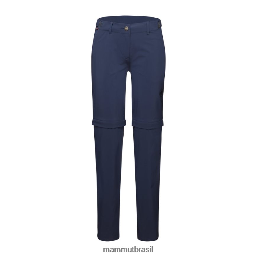 calça com zíper runbold mulheres TZF08F264 Mammut roupas marinho
