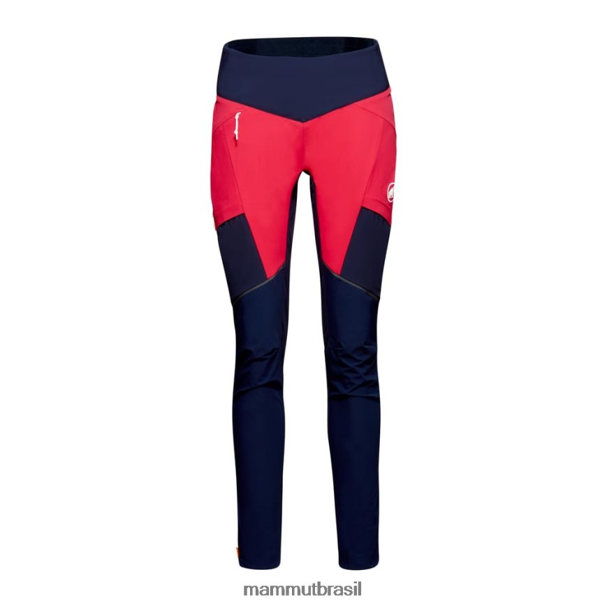 calça eiger speed so híbrida mulheres TZF08F827 Mammut roupas noite-azaléia
