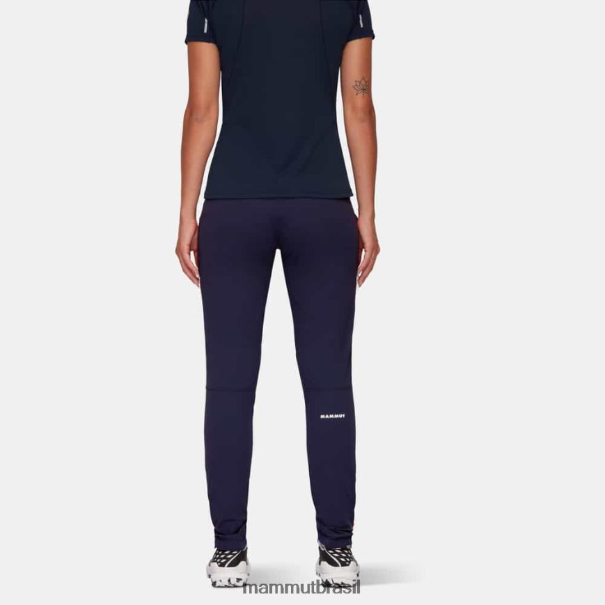 calça eiger speed so híbrida mulheres TZF08F827 Mammut roupas noite-azaléia