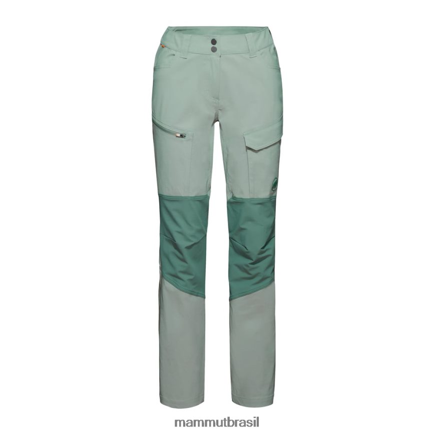 calça híbrida zinal mulheres TZF08F829 Mammut roupas jade-jade escuro