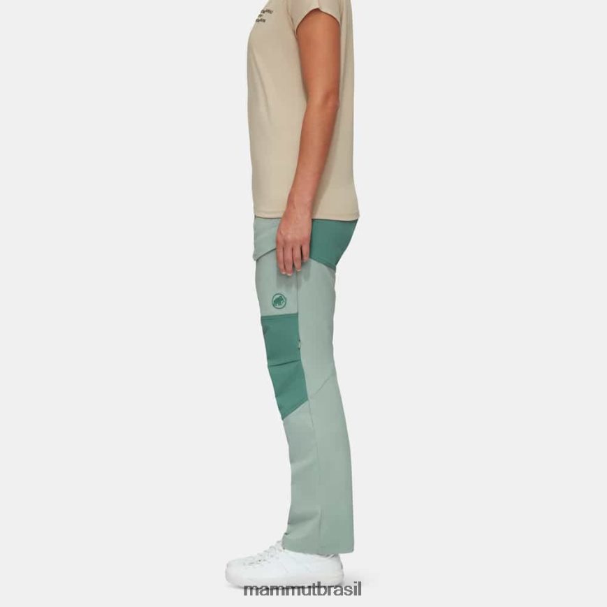 calça híbrida zinal mulheres TZF08F829 Mammut roupas jade-jade escuro