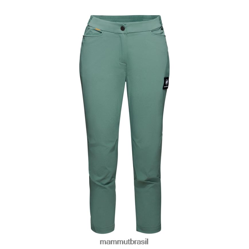 calça leve massone mulheres TZF08F785 Mammut roupas jade escuro