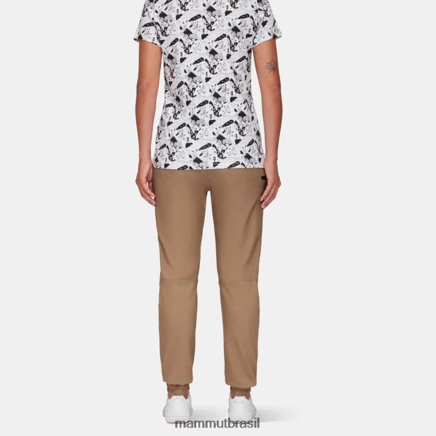 calça massone mulheres TZF08F127 Mammut roupas areia escura