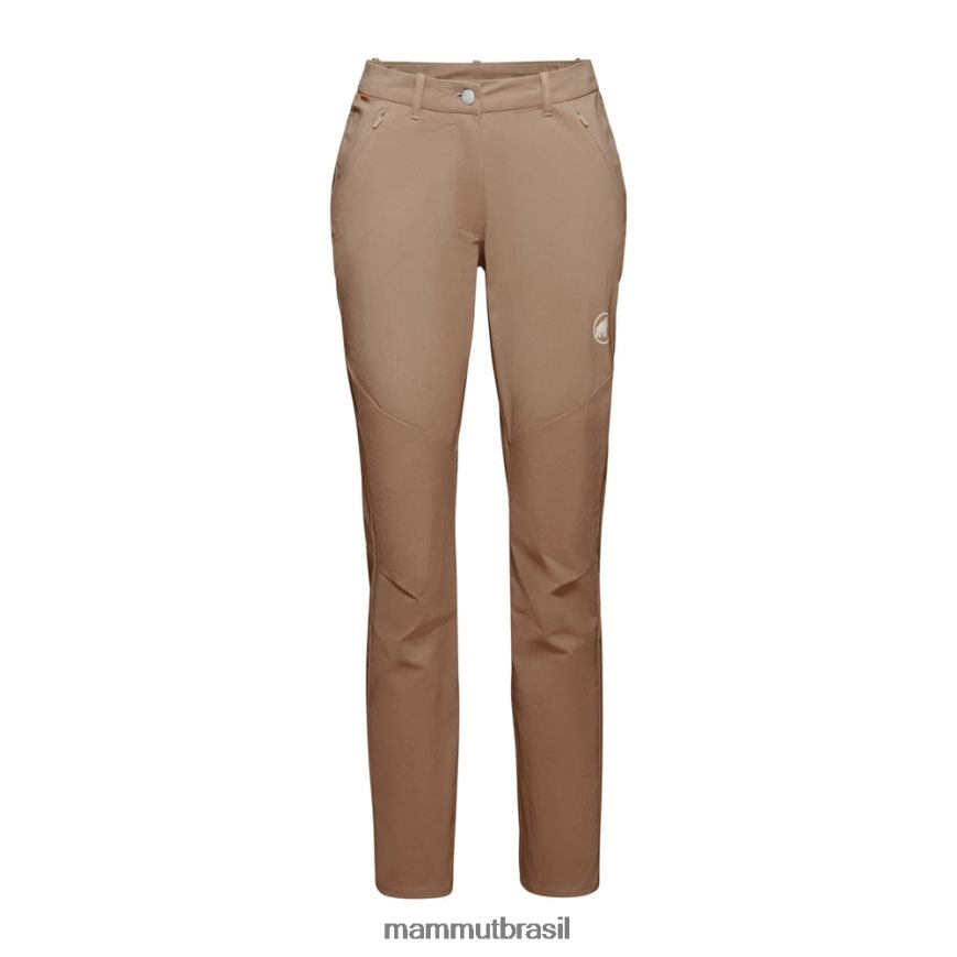 calças de caminhada mulheres TZF08F1132 Mammut roupas areia escura