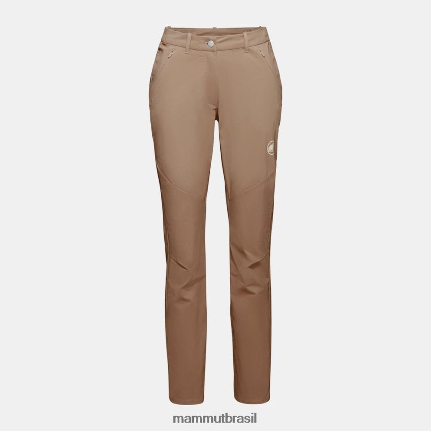 calças de caminhada mulheres TZF08F1132 Mammut roupas areia escura