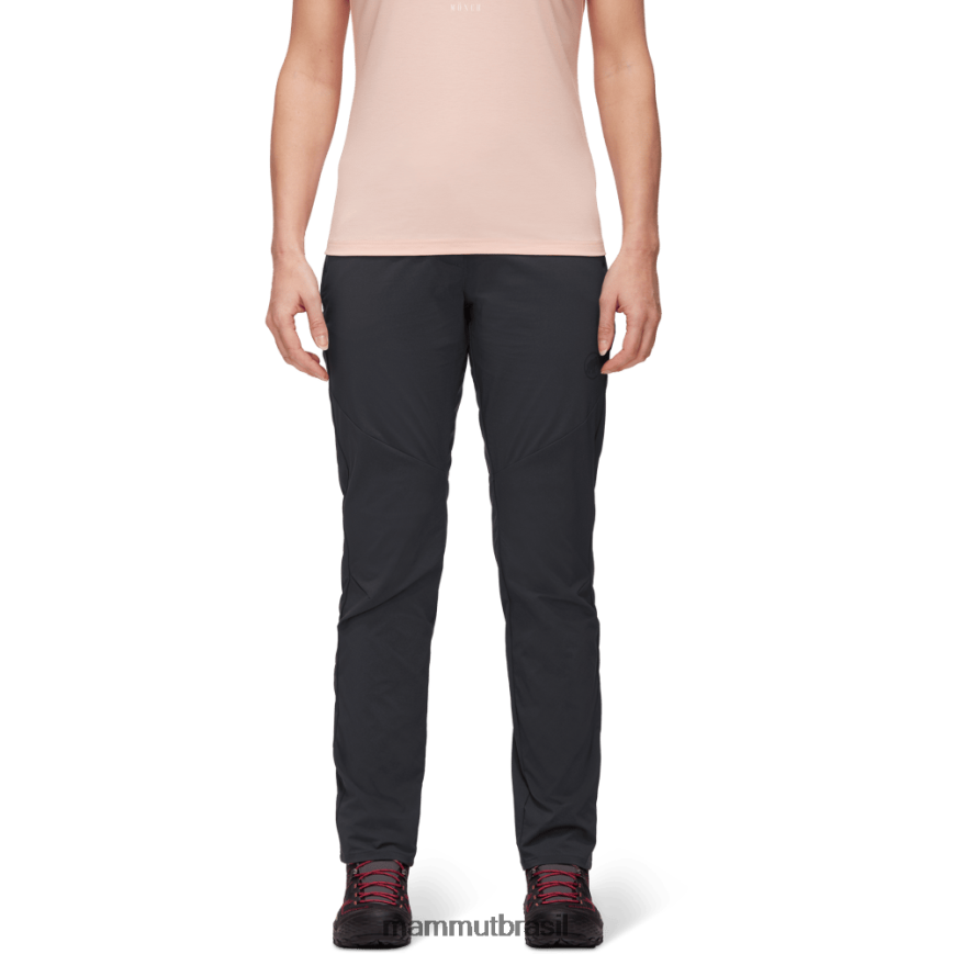 calças de caminhada mulheres TZF08F270 Mammut roupas preto