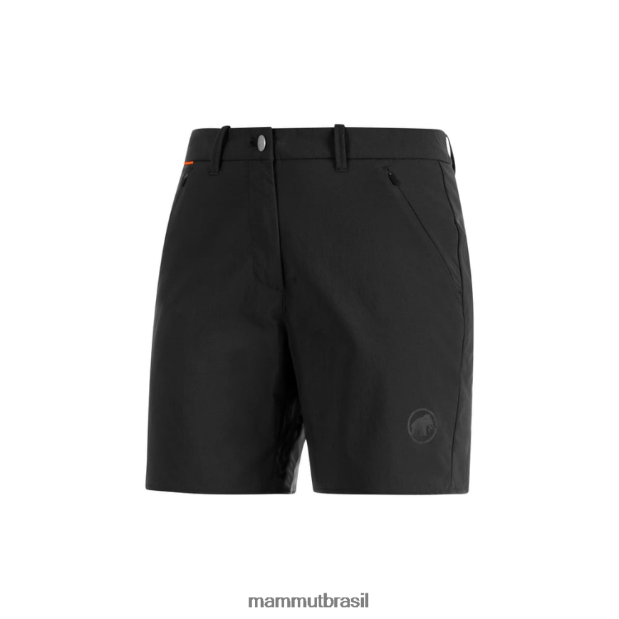 calções de caminhada mulheres TZF08F1079 Mammut roupas preto