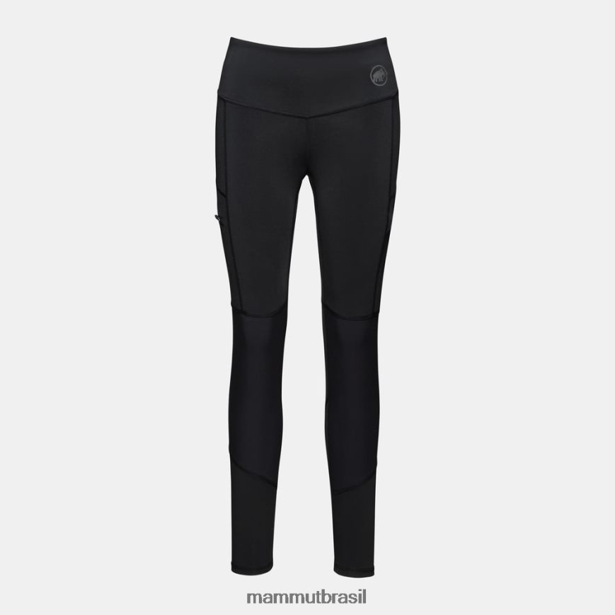 meia-calça híbrida zinal mulheres TZF08F781 Mammut roupas preto
