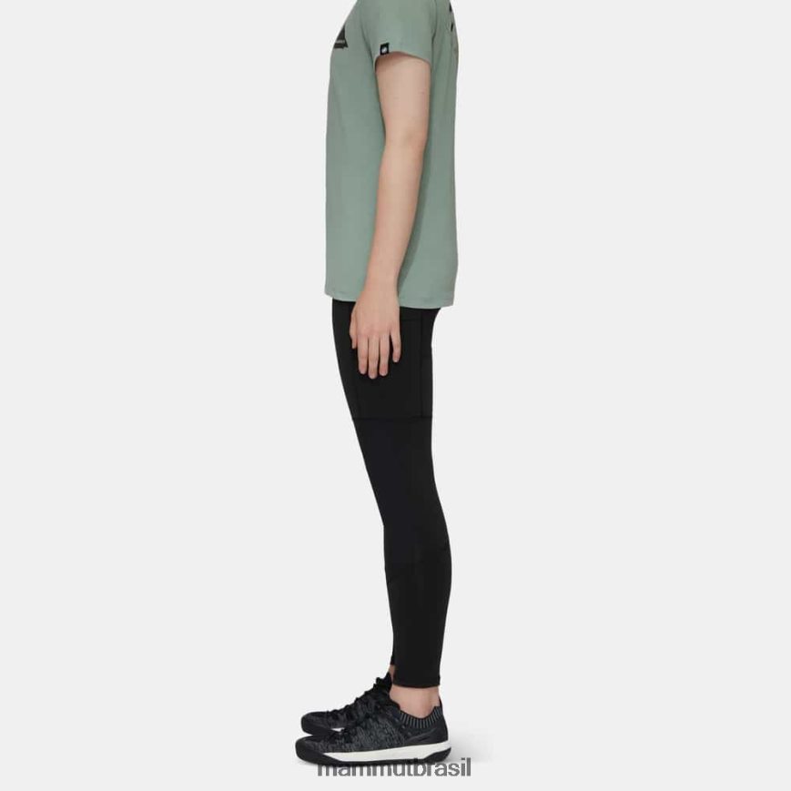 meia-calça híbrida zinal mulheres TZF08F781 Mammut roupas preto