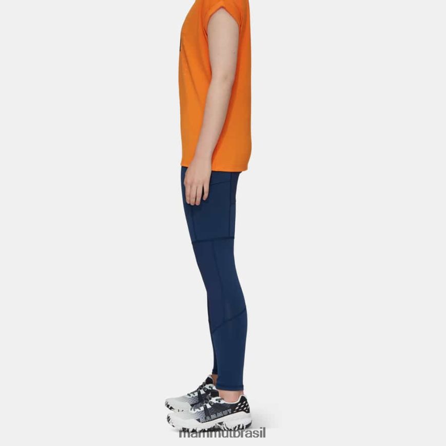 meia-calça híbrida zinal mulheres TZF08F782 Mammut roupas marinho