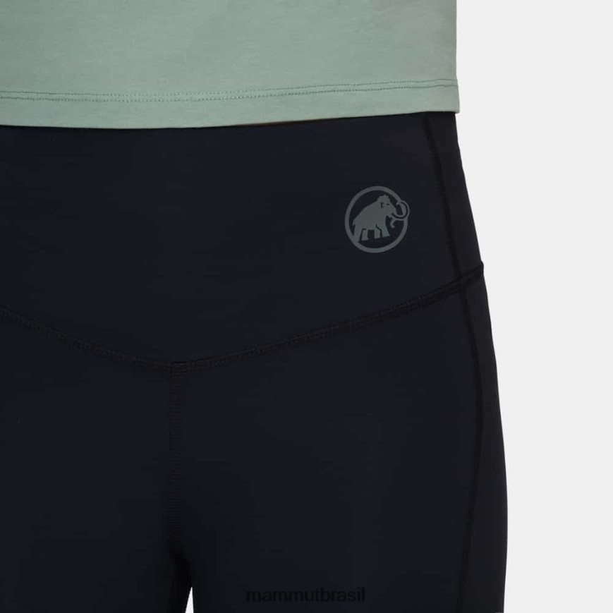meia calça massone 7/8 mulheres TZF08F133 Mammut roupas preto