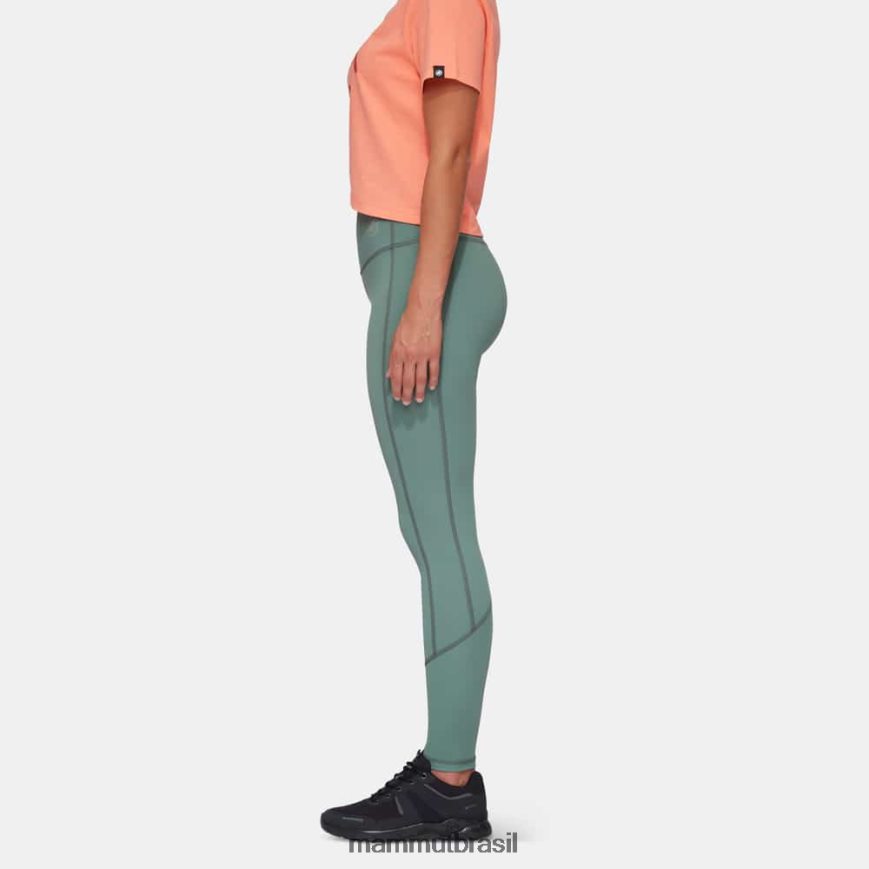 meia-calça massone mulheres TZF08F842 Mammut roupas jade escuro