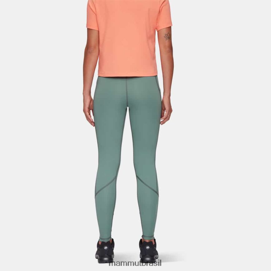 meia-calça massone mulheres TZF08F842 Mammut roupas jade escuro