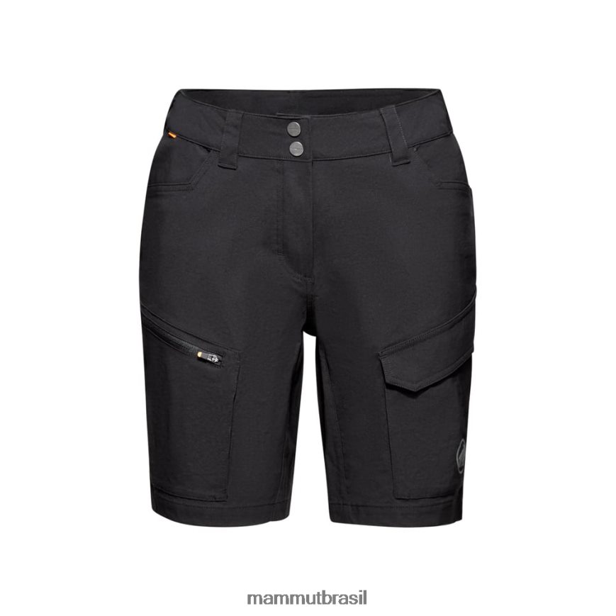 short hibrido zinal mulheres TZF08F126 Mammut roupas preto