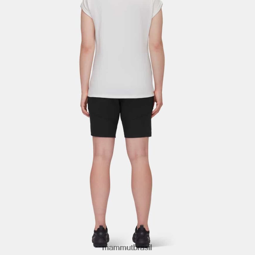 short hibrido zinal mulheres TZF08F126 Mammut roupas preto
