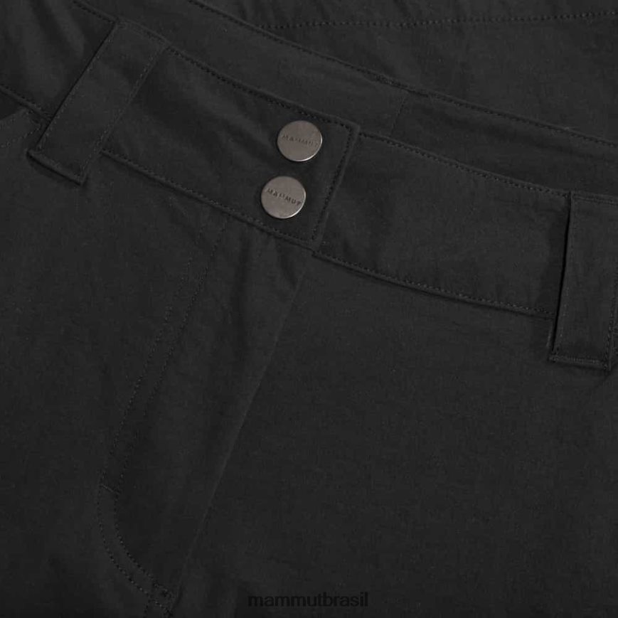 short hibrido zinal mulheres TZF08F126 Mammut roupas preto